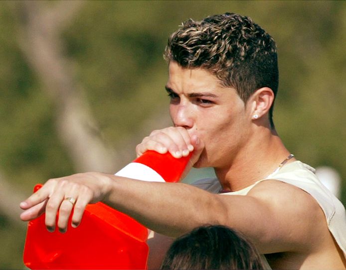 Cristiano Ronaldo in 2004.