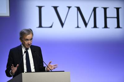 Le groupe de luxe français LVMH enregistre la croissance la plus faible depuis des années