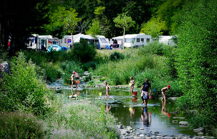 In de zomer van 2015, in zijn eentje op een Franse camping, belandde Geurtz in zijn zwaarste relatiecrisis ooit. Beeld ANP
