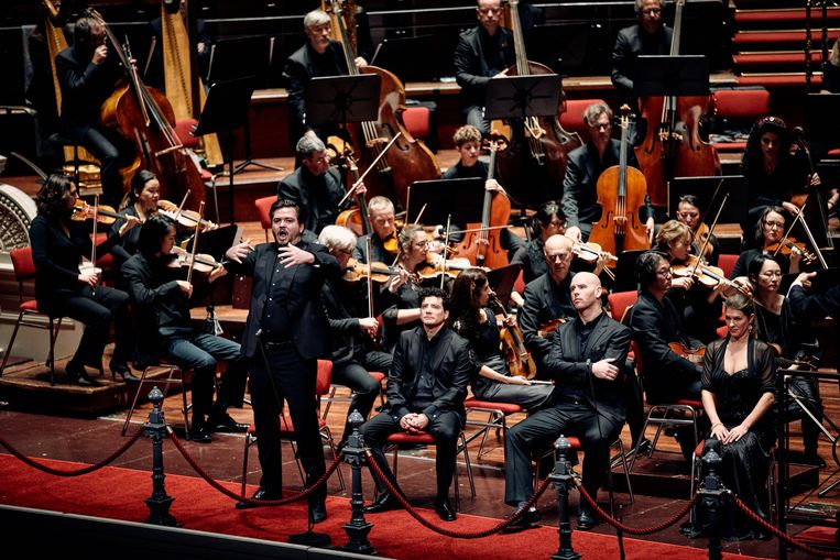 Das Rheingold in Het Concertgebouw: alle zangers verdienden negens en tienen. Beeld Eduardus Lee