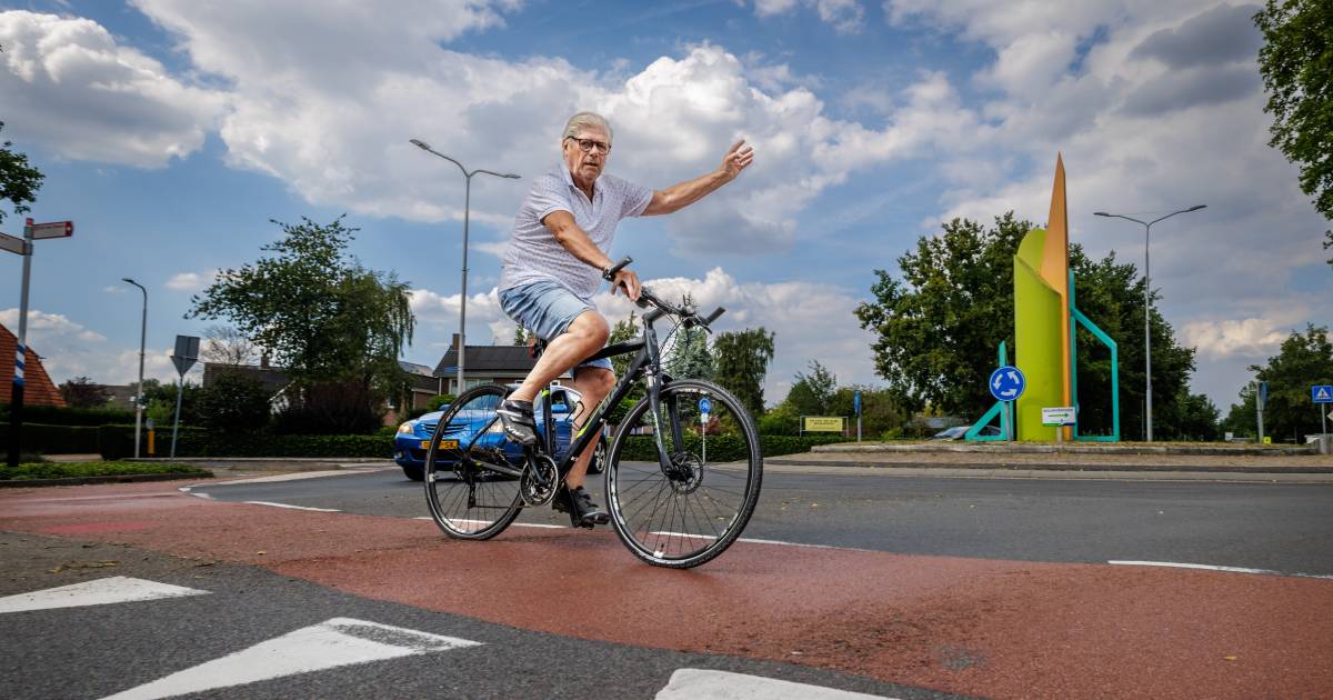Ton werd al twee keer aangereden op rotonde in Huissen: ‘Een van de gevaarlijkste plekken in Lingewaard’.