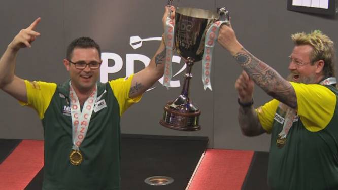 Sterk Australië wint World Cup of Darts, Belgian Arrows sneuvelen in kwartfinales