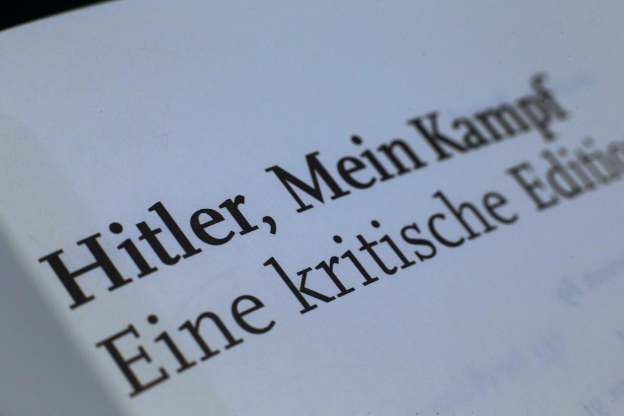 In Duitsland kwam een wetenschappelijke uitgave er pas nadat in 2016 de auteursrechten vervielen, ruim zeventig jaar na de dood van Hitler in een Berlijnse bunker. Beeld REUTERS