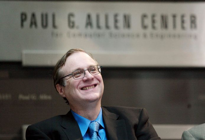 Paul Allen overleed op 65-jarige leeftijd.