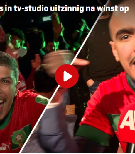 Marokkaanse fans uitzinnig na de winst op Spanje: ‘De finale is ook van ons’