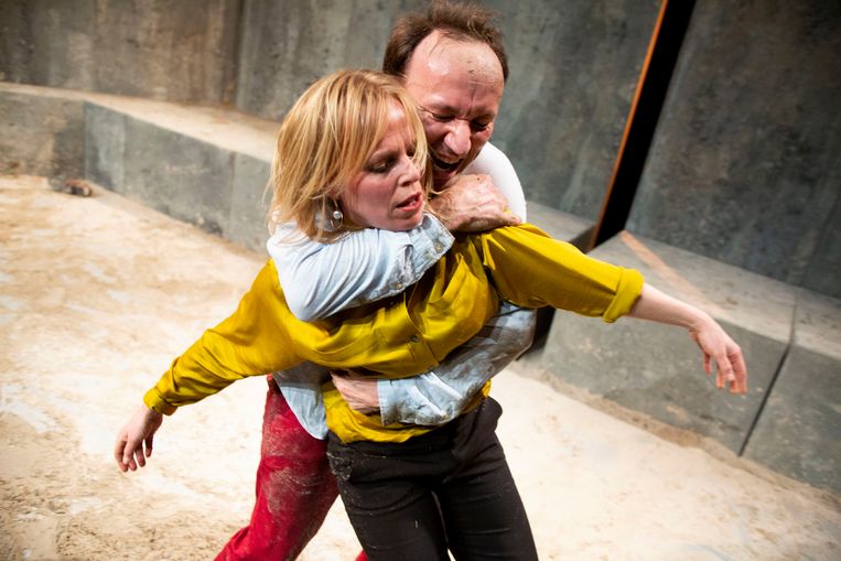 Wendell Jaspers en Ali-Ben Horsting in Agatha. Beeld Eva Roefs