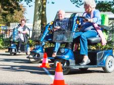 Veel ongelukken met de scootmobiel, maar díe rijdt nog rond