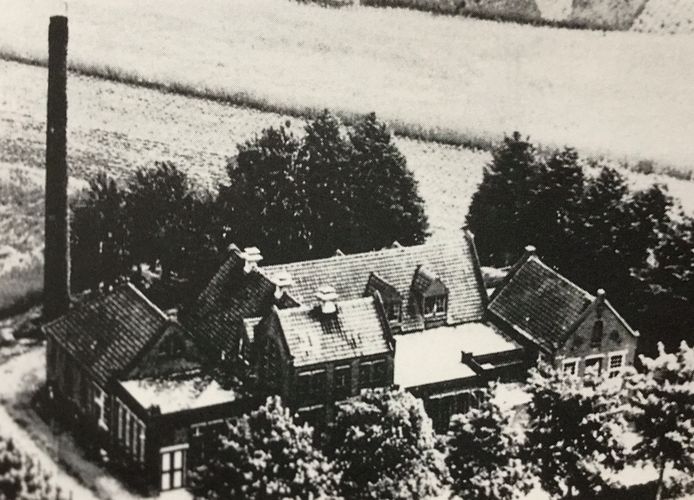 De coöperatieve stoomzuivelfabriek Sint Isidorus in Ravenstein