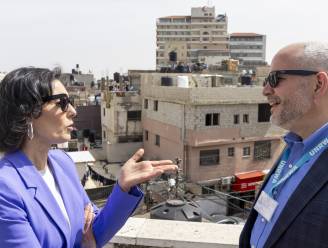 Hadja Lahbib met en garde contre un définancement de l’Unrwa lors de sa visite en Cisjordanie