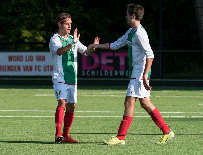 Een klein feestje bij EDO (hier op archiefbeeld vorige maand), want de club veroverde de eerste periodetitel.