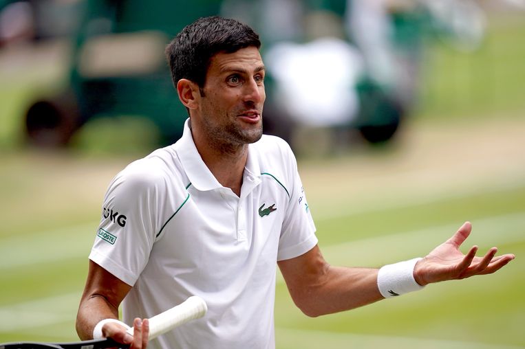 Tennisser Novak Djokovic. Beeld Photo News