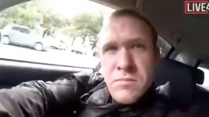 De man die livestreamde hoe hij het vuur opende op een moskee in Christchurch.