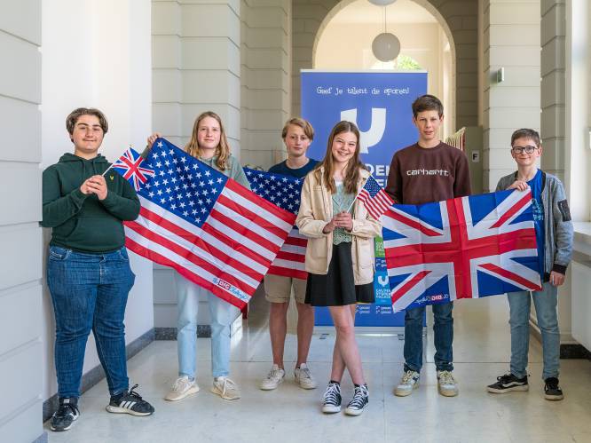 Laura (13) is Benelux winnaar Engelse olympiade, scholier van Guldensporencollege Plein beste van 2.400 leerlingen