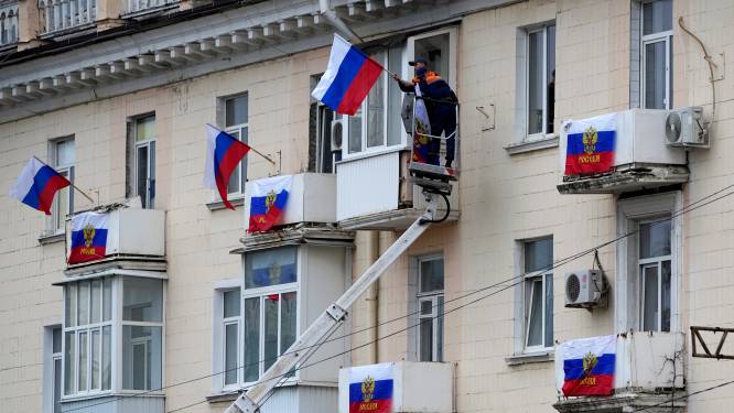 Rusland bereidt zich ‘feestelijk’ voor op annexatie Oekraïense regio’s