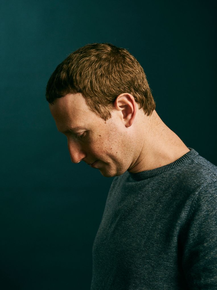 Mark Zuckerberg in 2019. Op dat moment groeide zijn bedrijf nog tegen de klippen op. Beeld Jessica Chou /The New York Times