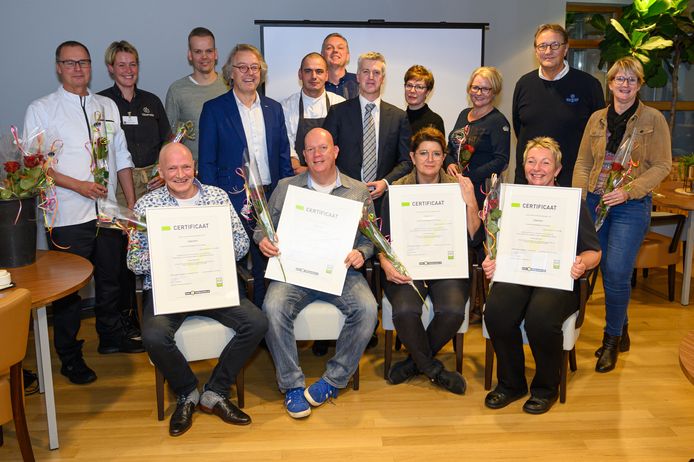 Vier locaties van de Liberein krijgen het certificaat uitgereikt