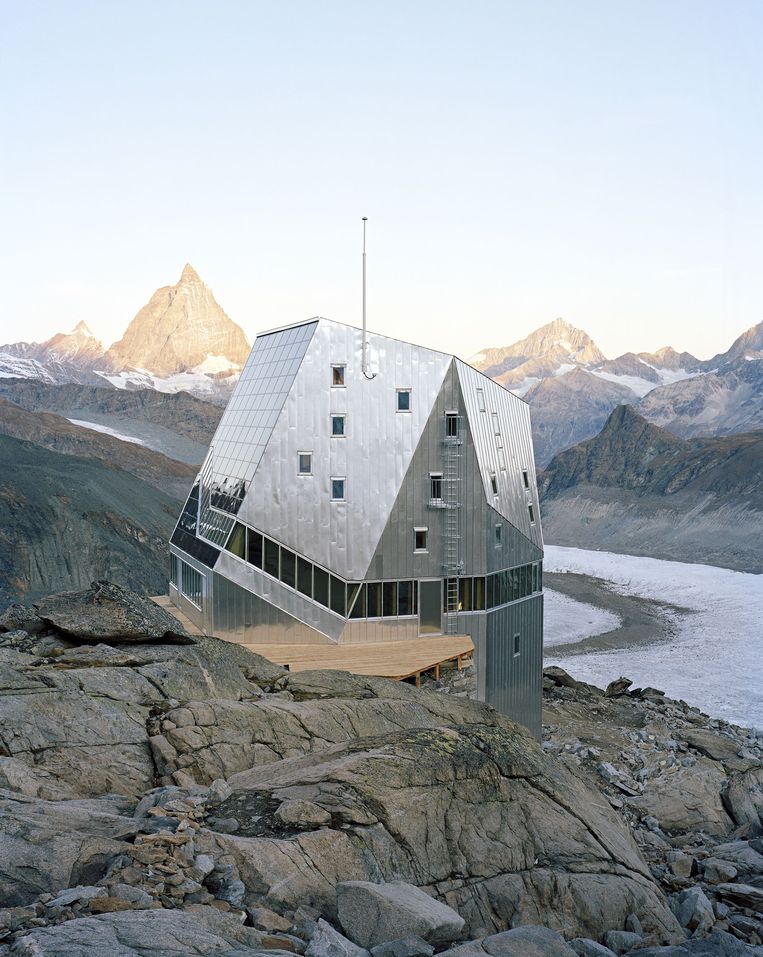 Monte Rosa in de Zwitserse Alpen. Beeld Tonatiuh Ambrosetti   
