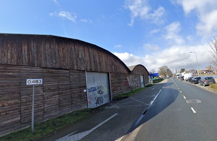 Google Streetview voormalige Milieustraat, Kanaaldijk-Zuid Eindhoven.