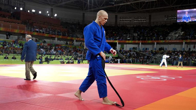 Henk Grol is uitgeschakeld op de olympische spelen in Rio Beeld anp