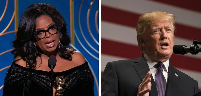 Oprah Winfrey is erg populair bij jonge, zwarte, vrouwelijke kiezers, maar valt ook in de smaak bij blanke kiezers.