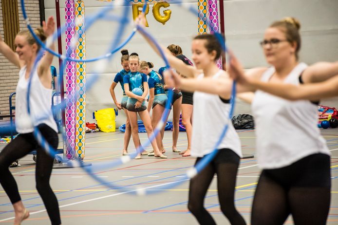 Archieffoto. Gymsportvereniging Fysion uit Nijverdal organiseert voor het eerst in vier jaar weer een grote uitvoering.