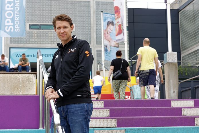 Robert Barclay bij het Sportiom in Den Bosch.