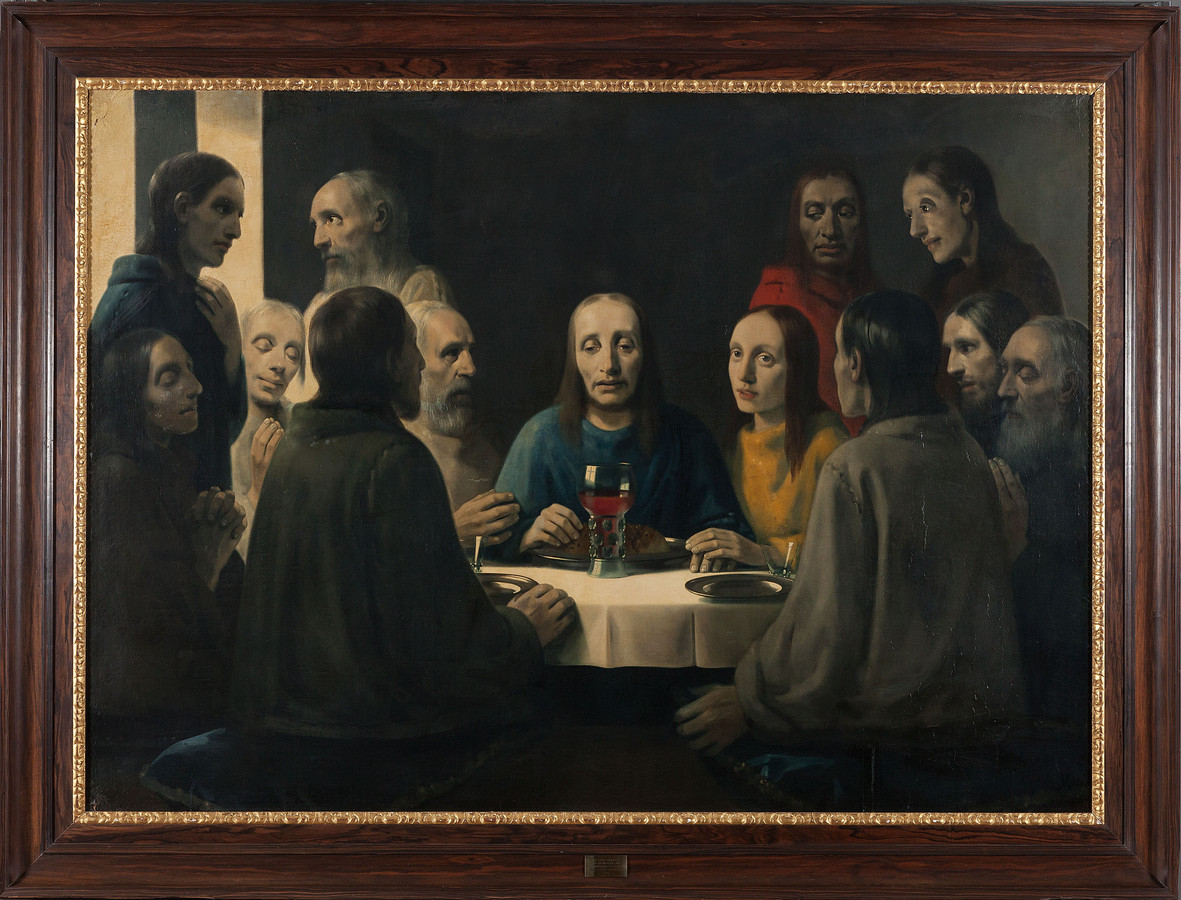 Schilderij Het Laatste Avondmaal uit Deventer Collectie naar Boijmans Foto AD.nl