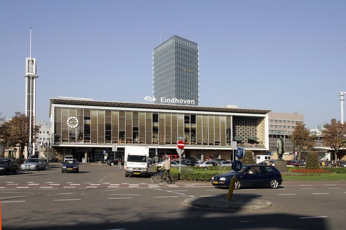Het centraal station in Eindhoven.