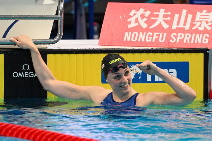 Marrit Steenbergen is blij met haar pr.