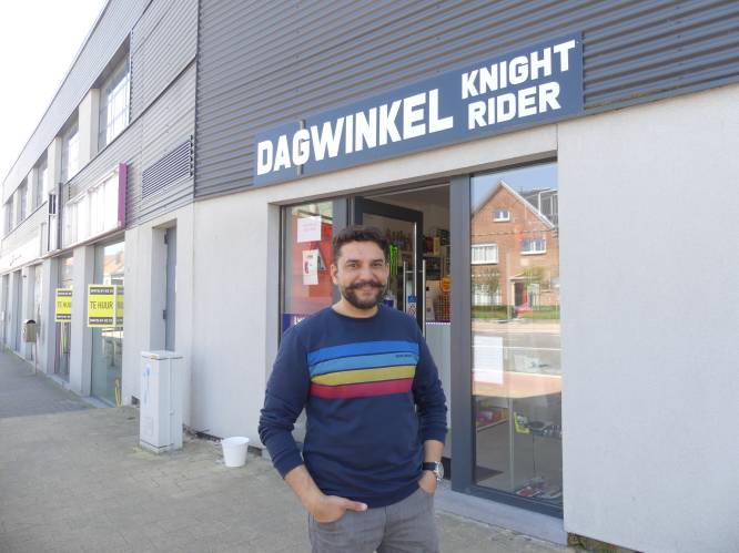 Haroon (46) opent dagwinkel Knight Rider in Deinze Koopcenter: “Ikzelf blijf in mijn nachtwinkel werken”