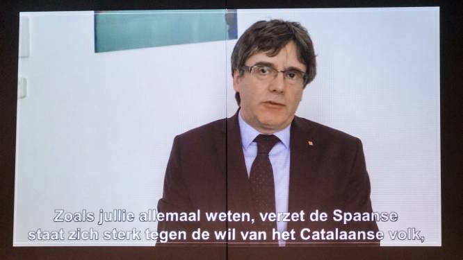 Puigdemont: "Geen enkele andere kandidaat mogelijk om Catalonië te leiden"