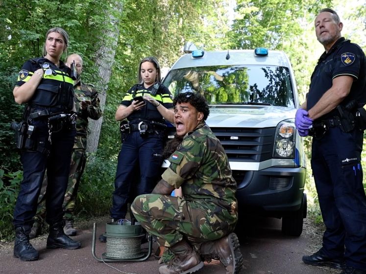 Politie laat gevonden explosief ontploffen in Kralingse Bos