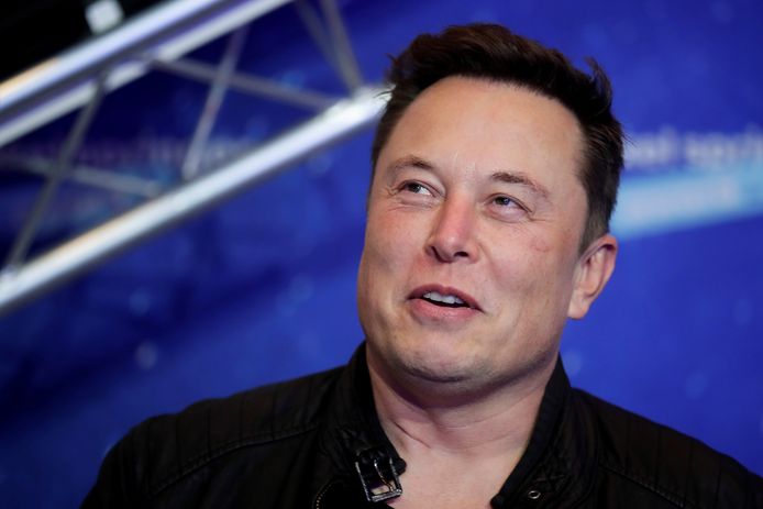 Elon Musk, topman van Tesla en SpaceX.