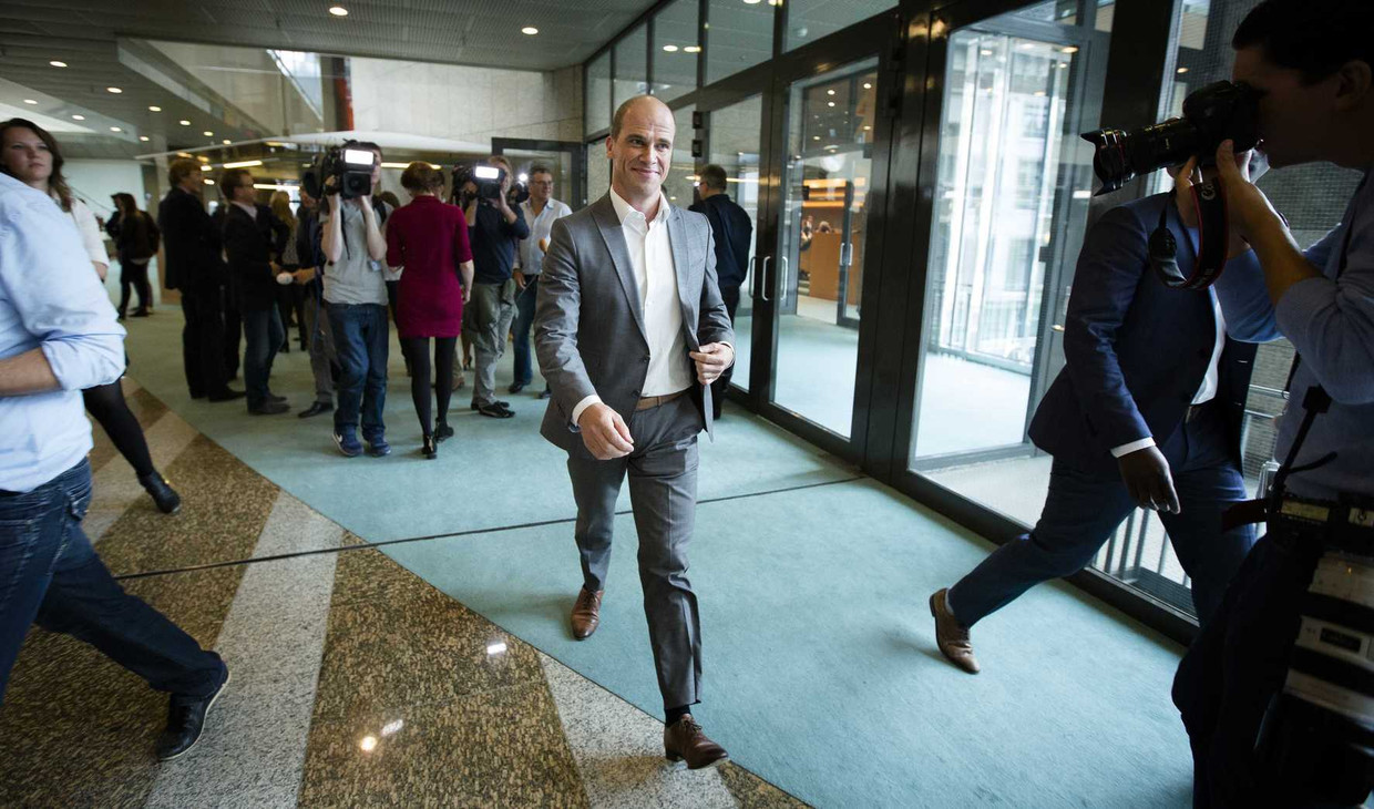 Diederik Samsom maakt vandaag een goede beurt in Elsevier. Beeld anp