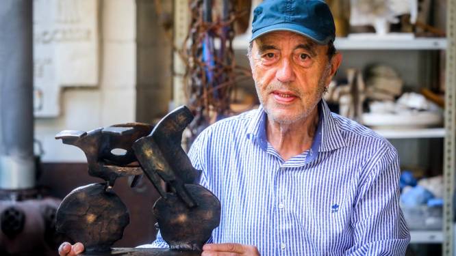 Fernand Vanderplancke (84) maakt al 30 jaar de trofee voor de winnaar van De Ronde: “Als Tom Boonen zegt dat hij op de vensterbank staat, maakt me dat trots”