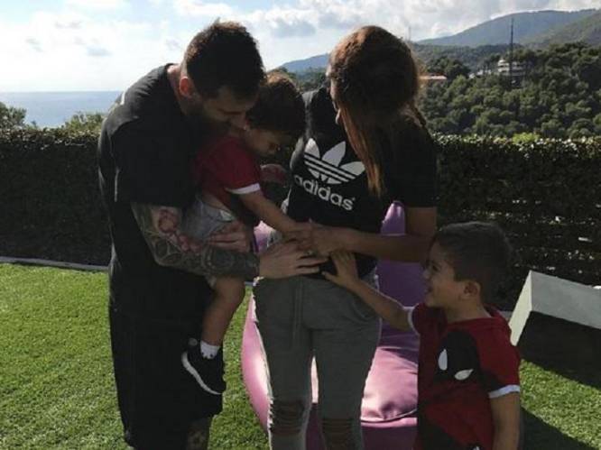 Lionel Messi verwacht derde kind