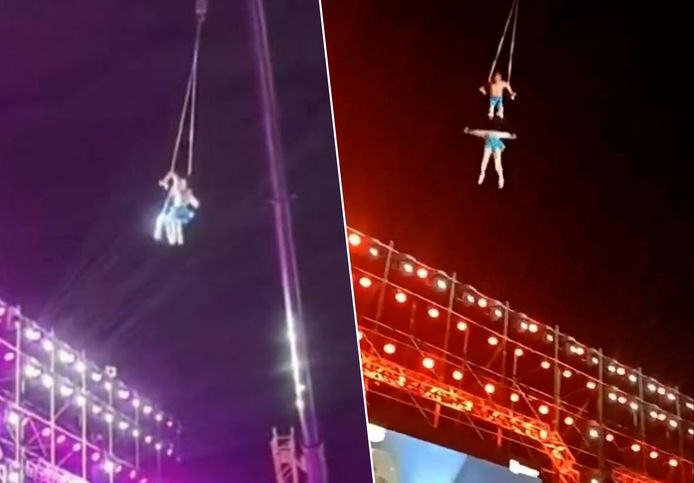 Une acrobate chinoise est décédée après une chute lors d'un spectacle.