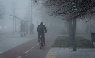 WEERBERICHT. Dag start fris met nevel en mist maar het blijft droog, vanaf vrijdag wordt het kouder