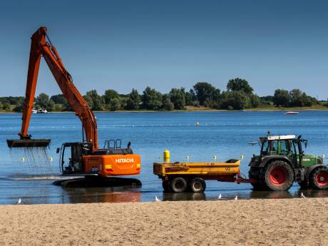 Dobberen in een meer vol blauwalg, verkoelend maar niet verstandig