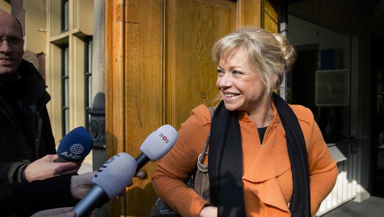 Jeanine Hennis-Plasschaert, minister van Defensie. Beeld ANP