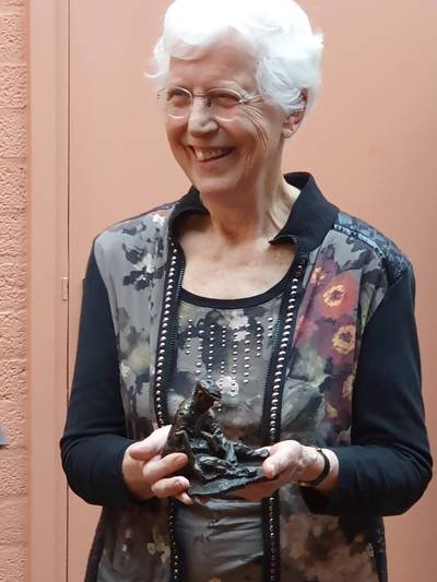 Sjaan Smits-van Gils krijgt d'n Bouwman Riethoven