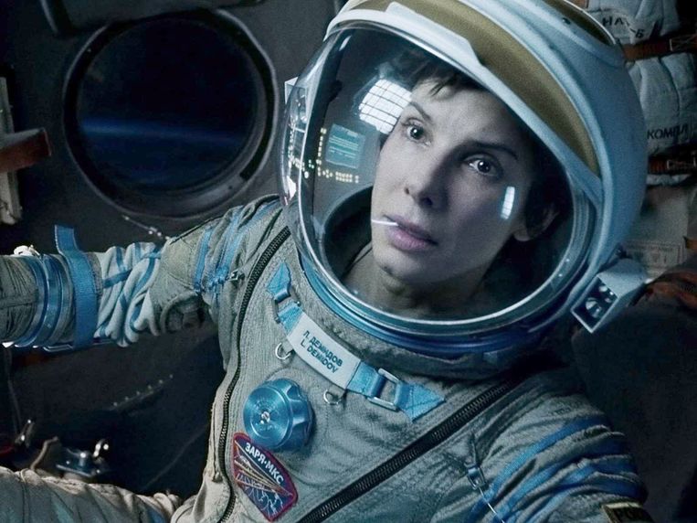 Sandra Bullock in 'Gravity' Beeld kos