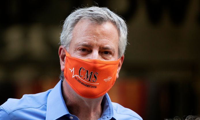 Le maire de New York Bill de Blasio.