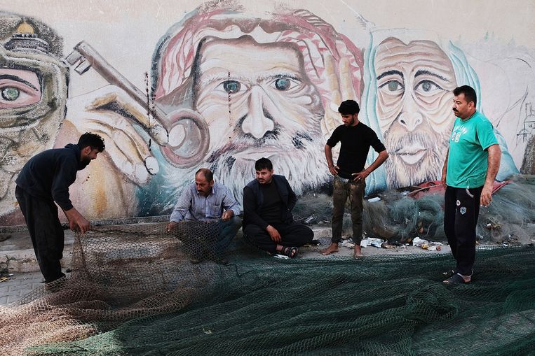 Beeld uit Gaza. Beeld Getty Images