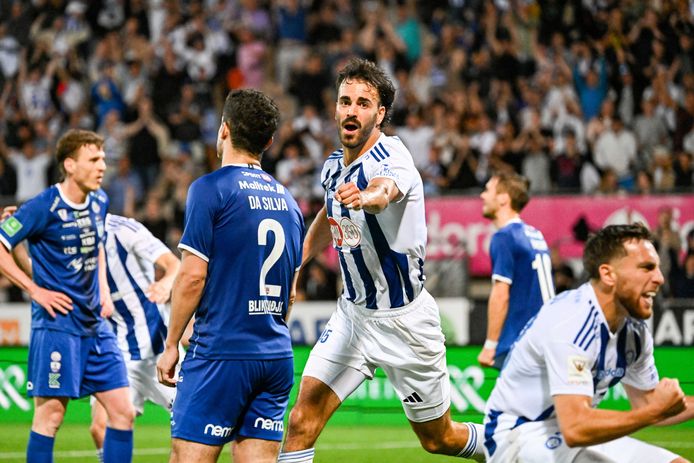 Diogo Tomas in een van zijn laatste wedstrijden voor HJK Helsinki.