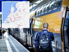 Problemen op het spoor in heel Nederland door hitte, storingen en werkzaamheden: ook van en naar Zwolle