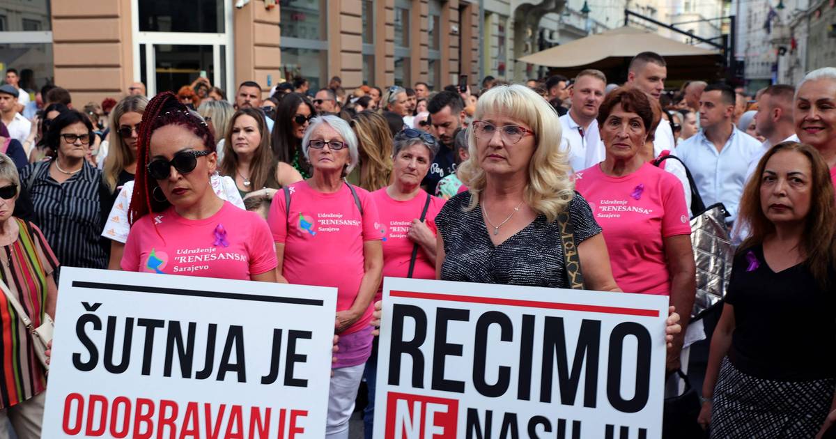Migliaia di persone manifestano in Bosnia contro il femminicidio dopo che un bodybuilder ha trasmesso in streaming l’omicidio della sua ex moglie |  al di fuori