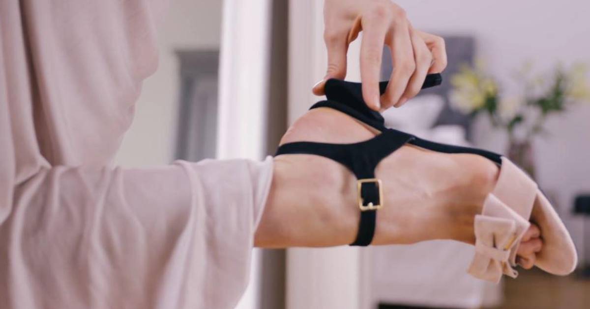 Schoenen met verwisselbare hak store