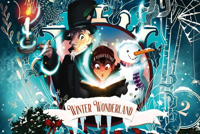De Winter Wonderland wandeling is een verhalentocht met wedstrijd.