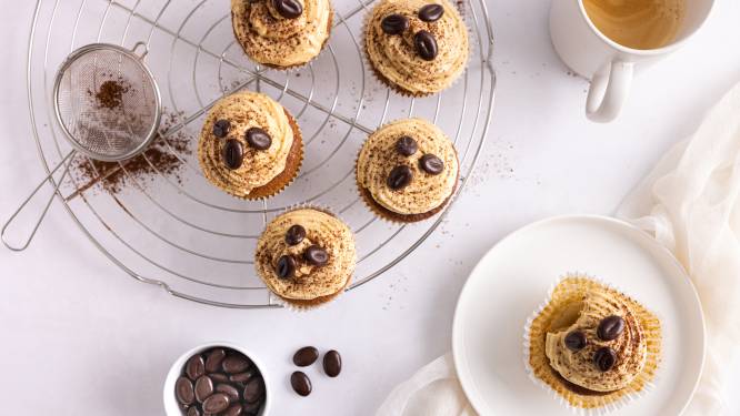Wat Eten We Vandaag: Koffie-cupcakes met walnoten